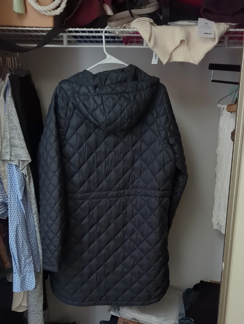 Athleta Whisper Featherless Parka Large - Picture 12 of 12